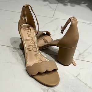 Sam Edelman Beige Heel Size 8 EUC